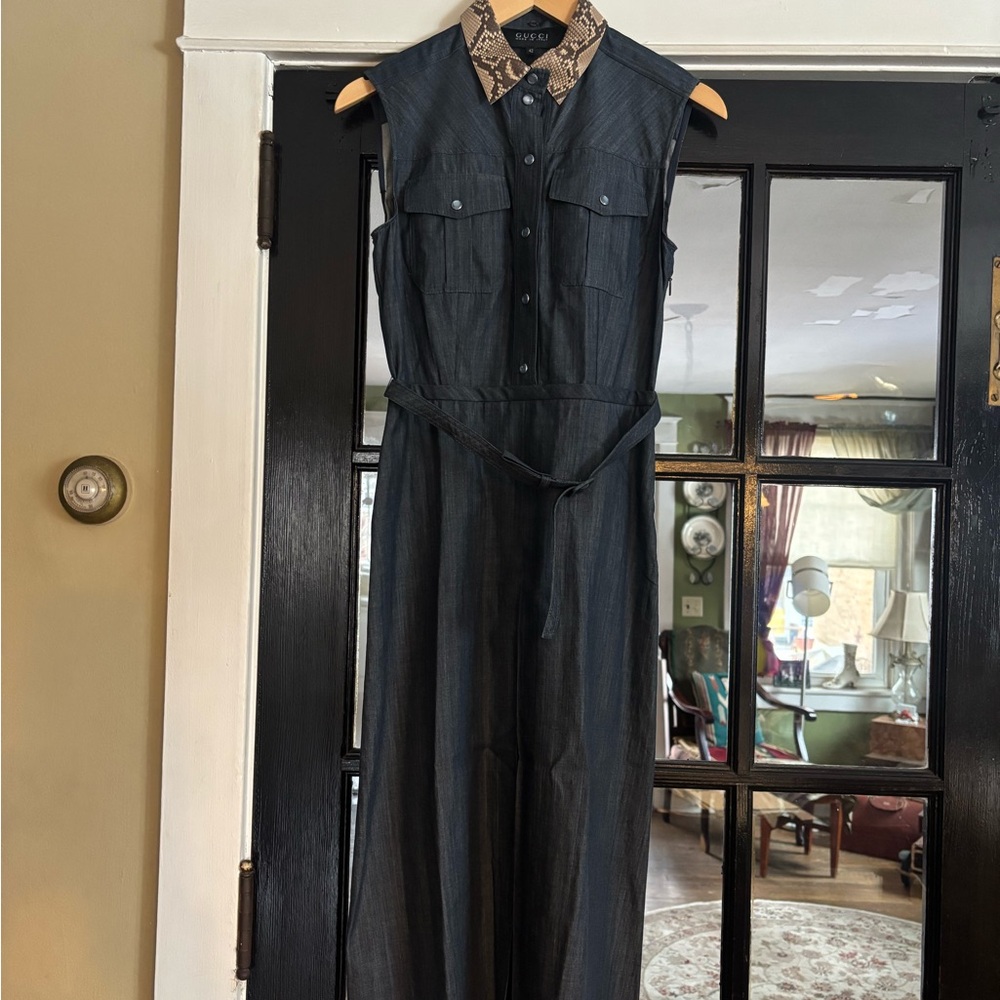 Gucci denim dress